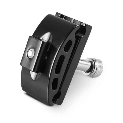 Bicycle Seatpost Head Aluminum Alloy Bicycle Seatpost Clamp Head Seatpost Clamp Parts Post Head Saddle Pipe Head for Mountain Bike Cycling (Black)