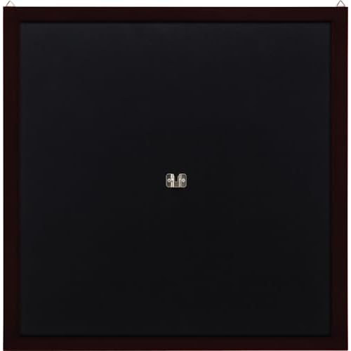 Viper Championship Wood Framed Sisal Dartboard Backboard with Optional Dry Erase Cricket Scorebord and Dart & Accessory Storage Caddy, Dark Mahogany Finish