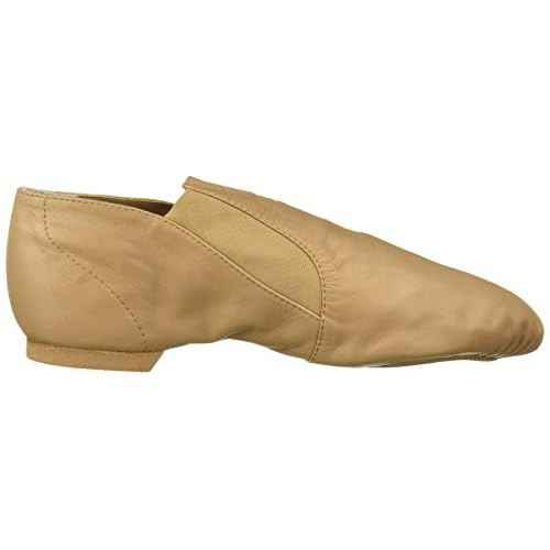 Bloch Dance Women's Elasta Bootie Leather and Elastic Split Sole Jazz Shoe