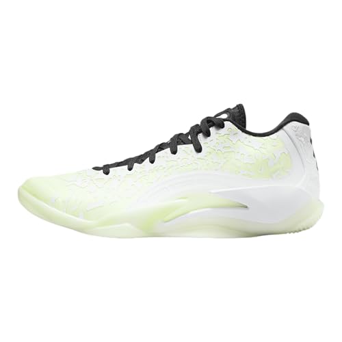 Jordan Zion 3 Men's Shoes (DR0675-106, White/University RED/Cement Grey)