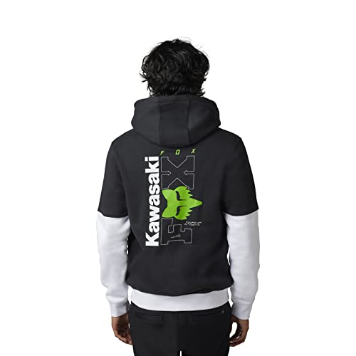 Fox Racing mens Fox X Kawi Zip Fleece Hoodie