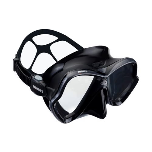Mares Unisex Adult X-Vision Hydrodynamic Panoramic View Underwater Diving Mask