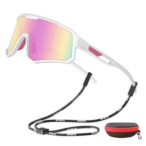 Cycling Sunglasses for Men Women Sports Sunglass Polarized UV Protection for Bicycle Running Baseball Glasses