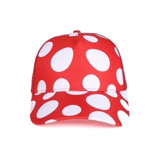 InnoBeta Mushroom Gifts for Women Men, Mushroom Cap Embroidered Adjustable Hat Gifts Accessory for Birthday & Christmas