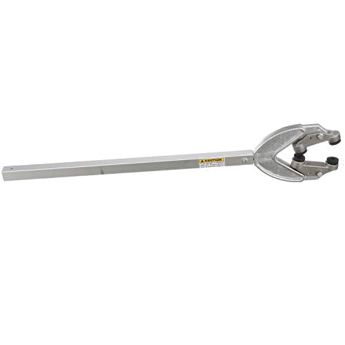 Attwood SP-424-ADJ-RB Heavy Duty Transom Saver, Adjustable from 32 to 44 Inches, Heavy Duty Head, Roller and Trailer Mounts