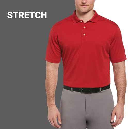 Callaway Men's Short Sleeve Core Performance Golf Polo Shirt with Sun Protection