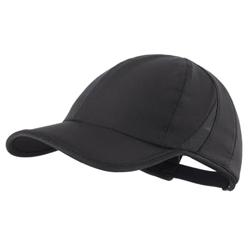 Connectyle Adjustable Sports Cap Quick Dry Workout Hat Baseball Athletic Fitted Hat Lightweight Running Cap for Men & Women