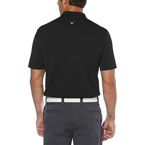 Callaway Men's Short Sleeve Core Performance Golf Polo Shirt with Sun Protection