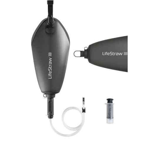 LifeStraw Peak Series Compact Gravity Water Filter System; 3L; Dark Mountain Gray