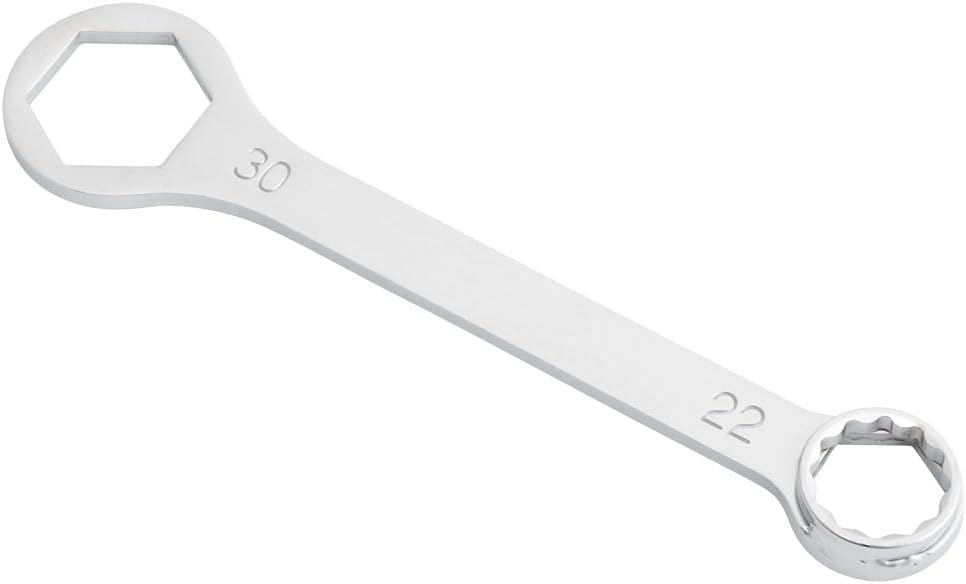 TUSK 22mm/27mm Racer Axle Combo Wrench with 13/16" for 2-Stroke Plug Removal