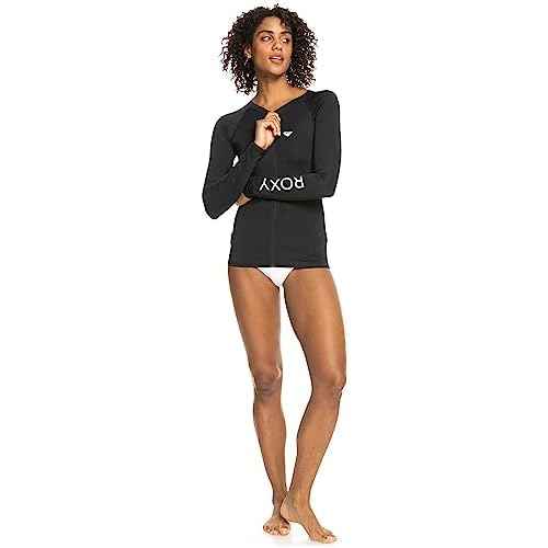 Roxy Long Sleeve Zip-up Rashguard ? UPF 50+, Surf, Hiking, Quick-Dry Swim Shirt