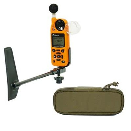 Kestrel 5000 Series Tactical MOLLE Carry Case & Rotating Vane Mount - HST Series, Berry Compliant, Tan