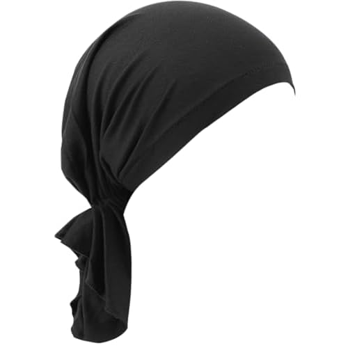 Chemo Headwear for Women Pre-Tied Head Scarf Slip On Headwraps Soft Turbans Cancer Hats Beanie Coverings Scarves