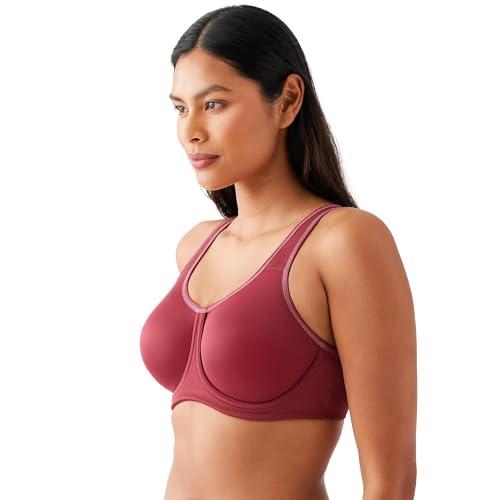 Wacoal Women's Simone Sport Unlined Full Coverage Underwire Sports Bra, 855170