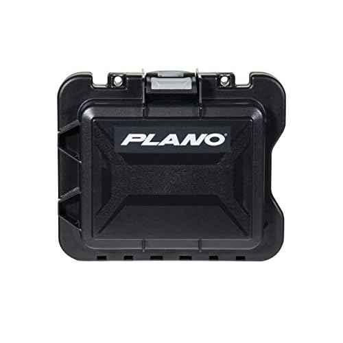 Plano Field Locker Element Pistol Gun Case, Black with Gray Accents