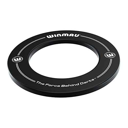 WINMAU Black Printed Dartboard Surround