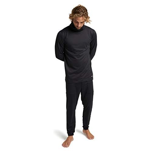 Burton Mens' Midweight Base Layer Long Neck Shirt
