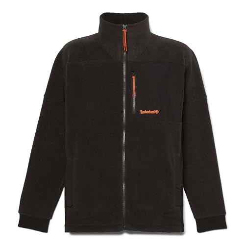 Timberland mens Polartec Mix Media Full Zip Fleece