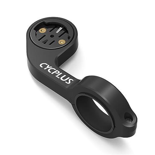 CYCPLUS Cycling Out Front Bike Mount Designed for All Cycling Computer, Garmin Edge GPS and Other Normal Models, only fits 12.5 inches(31.8mm) Diameter Handlebars.
