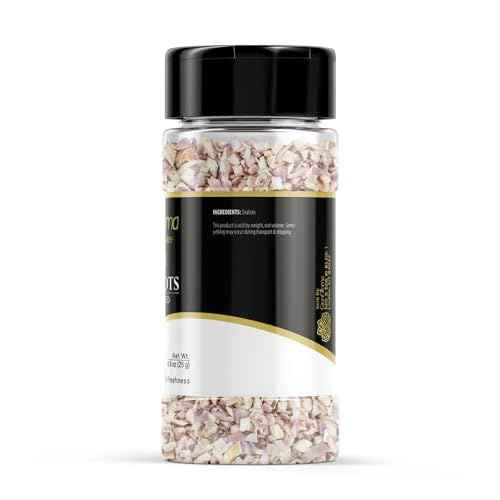 GranAroma Freeze Dried Shallots, 0.9 oz, Savory Flavor, Sauces & Soups, Versatile Ingredient