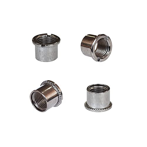 5 pcs for Each Single/Double/Triple Chainring Bolts Screws Disc Crankset Nuts Chainwheel + 10 pcs Washers Fit for Road Bike Mountain Bike MTB (25 pcs)
