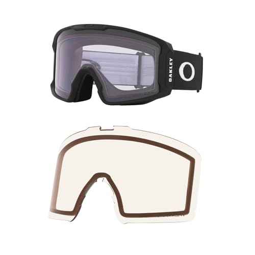Oakley Line Miner Medium Ski Goggles REPLACEMENT LENSES OO7093 For Men For Women +Designer iWear Care Kit