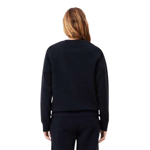 Lacoste Women's Regular Fit Double Face Piqu? Crew Neck Sweatshirt