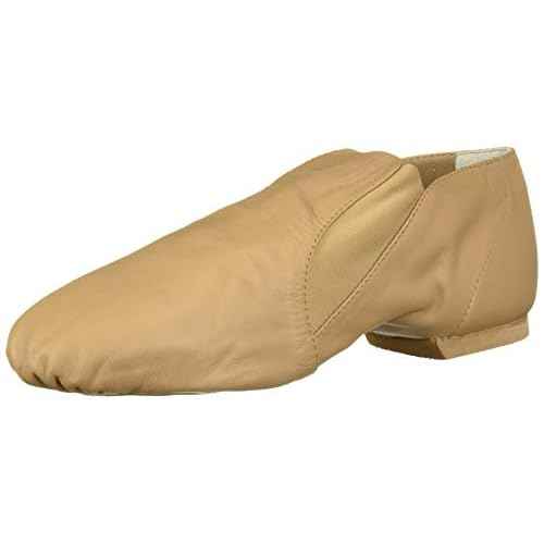 Bloch Dance Women's Elasta Bootie Leather and Elastic Split Sole Jazz Shoe