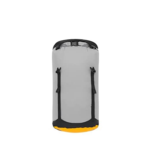 Sea to Summit eVac Compression Dry Bag, Waterproof Compression Sack, 20 Liter, High Rise Grey