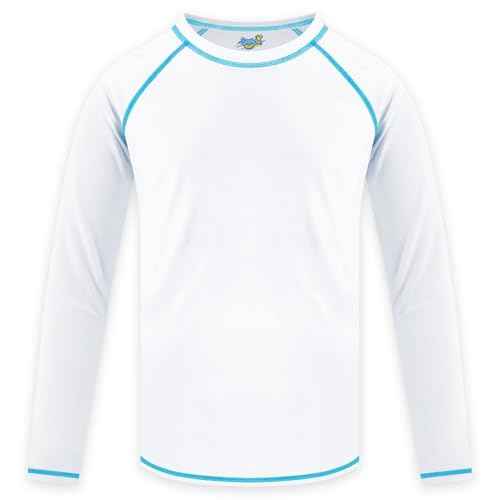 Boys' Rash Guard Long Sleeve UPF 50 Sun Shirts for Toddler Kids Rashguard Water Swimming
