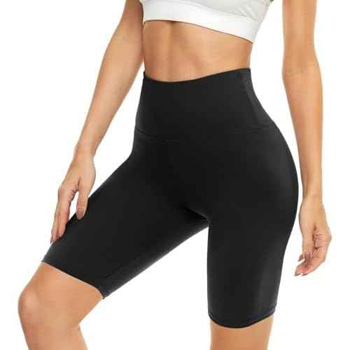 HIGHDAYS 5¡± Biker Shorts for Women - High Waist Tummy Control Stretch Spandex Workout Yoga Running Gym Underwear