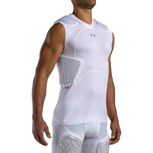 Gameday Armour Pro 5-Pad Top White XL