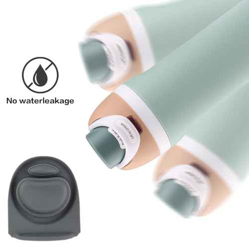 Joshey 6 Pack Rubber Seal Replacement Stopper, Compatible with Owala Freesip 24 Oz Bottle Spout Lid-Silicone Gasket Replacement Parts(Gray)