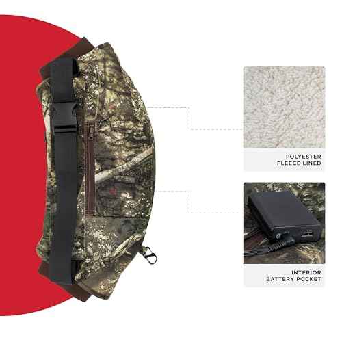 Radians RHG-A900 Wind Resistant Cold Weather Heated Hand Warmer Kit with Battery - Camo