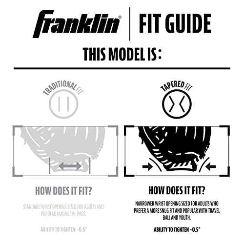 Franklin Sports Baseball Fielding Glove - Men's Adult and Youth Baseball Glove - CTZ5000 Cowhide Infield and Outfield Baseball Gloves