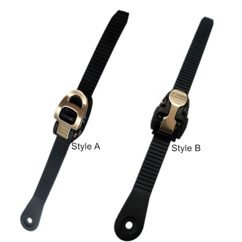 zaoalife 2 Set Replacement Inline Skate Strap,Snowboard Buckles Strap Skating Shoes Energy Strap Skate Strap Buckles Snowboard Binding Strap Parts Skiing Accessorie