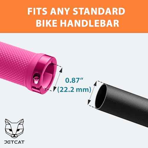 Bike Grips, Bike Handlebar Grips, Mountain Bike Grips Handlebar, MTB Grips, Bicycle Grips BMX Grips, Bicycle Handlebar Grips Handles for Adults. Ebike, MTB, Scooter, Lock on