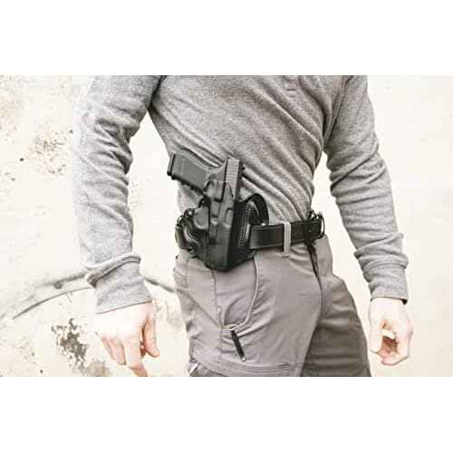 DeSantis Speed Scabbard, Right, Black, Fits: S&W SD9, SD40 4"