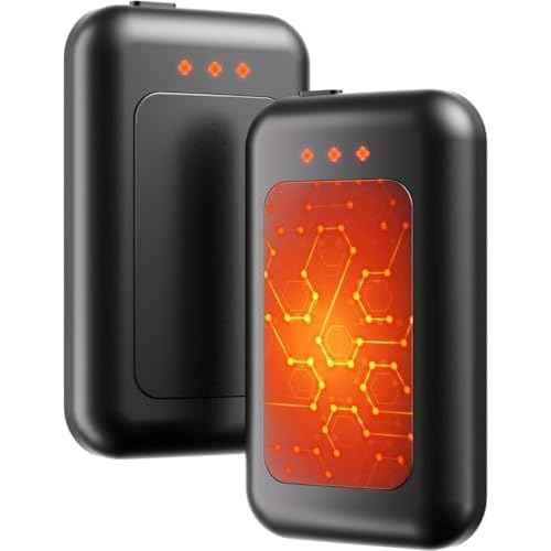 Electric Hand Warmers Rechargeable, Rechargeable Hand Warmer, Portable Hand Warmer for Outdoor Camping Hunting Golf Accessories, Gifts for Women Men