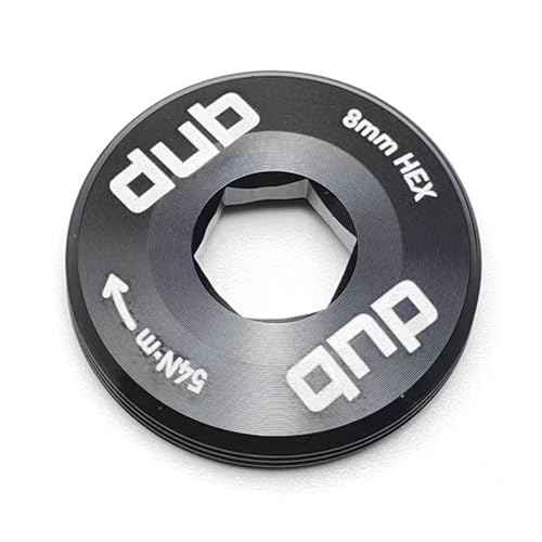 Crank Arm Cap Self-Extracting M18/M30 for SRAM Dub, Black.