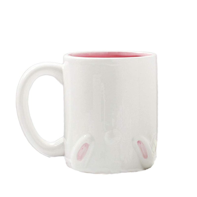 ZaH Easter Bunny Coffee Mug Easter Decoration Gift for Kids Boys Girls - Ceramic Mug Cup 12oz (Rabbit Pattern-2)
