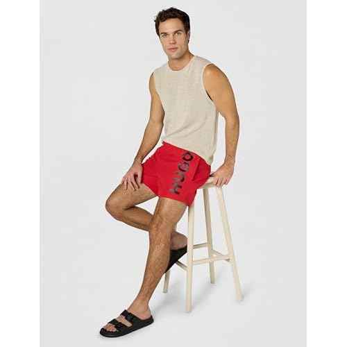 HUGO Men's Abas Swim Trunks
