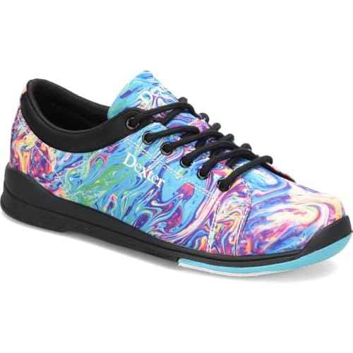 Dexter Womens Bowling Shoes, Groovy Blue, 7.5 US