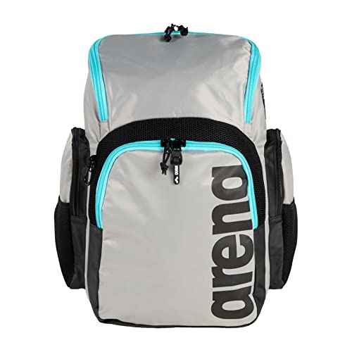 Arena Spiky III Backpack 35 Unisex Travel Gym Rucksack for Men and Women, Training Gear Equipment Bag for Swimmers, 35 Liters