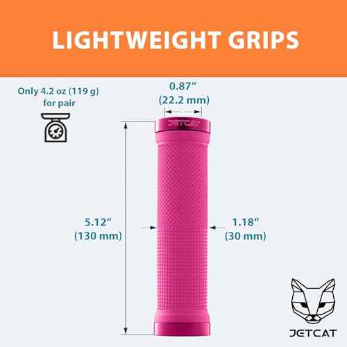 Bike Grips, Bike Handlebar Grips, Mountain Bike Grips Handlebar, MTB Grips, Bicycle Grips BMX Grips, Bicycle Handlebar Grips Handles for Adults. Ebike, MTB, Scooter, Lock on