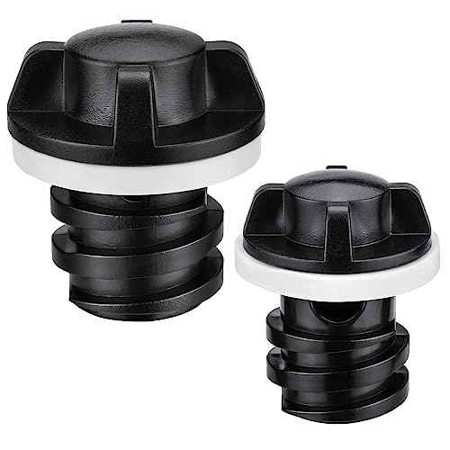 Cooler Plug for RTIC, Large & Small Leak Proof Drain Replacement Plugs Compatible with RTIC 20QT 45QT 65QT Coolers with Two Drains