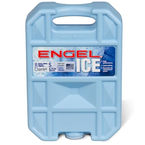 ENGEL 32¡ÆF Cooler & 5¡ÆF Freezer Packs - Made in The USA - Ice Packs for Boating, Fishing, Camping & Food Storage. The Perfect Non-Toxic Safe Replacement for Regular Ice or Dry Ice.