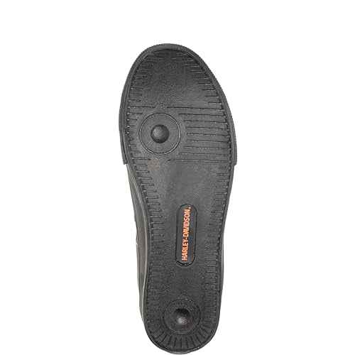 Harley-Davidson Men's Baxter Leather Motorcycle Casual Sneaker