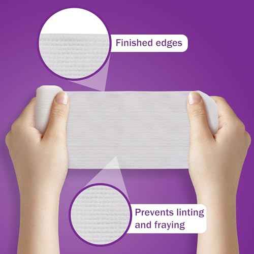 Conforming Stretch Gauze Rolls 3 Inch - Pack of 12 White Sterile Gauze Wrap for Wounds - Good for Sprained Ankles, Wrists, and More