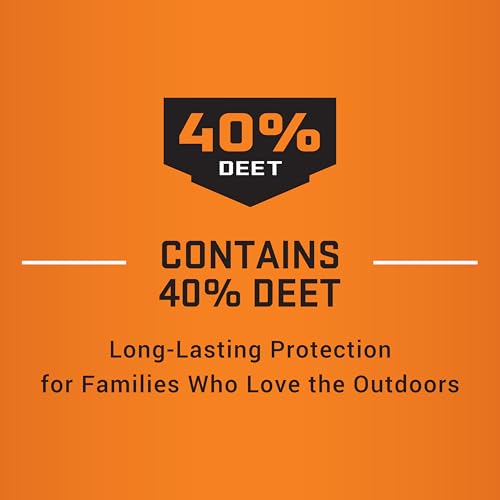 Repel Insect Repellent Sportsmen Max Formula 40% DEET, 6.5 Ounces, Long-Lasting Aerosol Insect Repellent Spray Repels Mosquitoes, Ticks, Gnats, Biting Flies, Chiggers and Fleas, 3 Pack